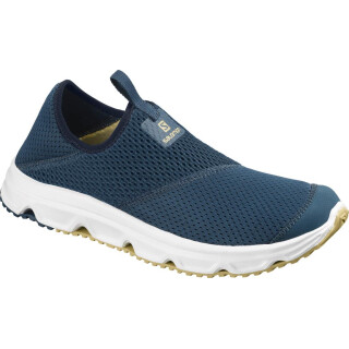 Salomon RX Moc 4.0 Freizeit Schuhe - Herren - Poseidon Blau Weiss