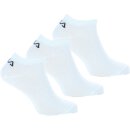 Fila Invisible Socks Kurze Sport Socken - Unisex - Wei&szlig;