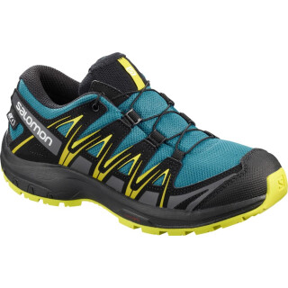 SALOMON XA PRO 3D CSWP J Blau/Schwarz/Gelb