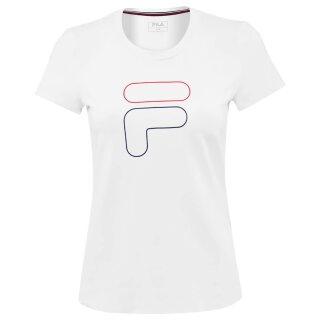 Fila T-Shirt Rike Tennis Shirt Top - Damen - Weiß