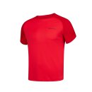 Babolat Play Crew Neck Tee Shirt - Kinder - Rot