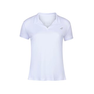 Babolat Play Polo Shirt - Mädchen - Weiß