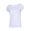 Babolat Play Cap Sleeve Top Shirt - Tennis Shirt Damen - Weiß XL