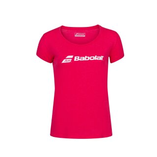 Babolat Exercise Babolat Tee Tennis Shirt Mädchen - Rosa Rot Kinder Girls 140
