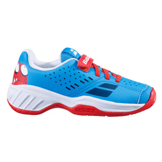 Babolat Pulsion All Court Tennis Schuhe - Kinder - Rot Blau