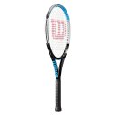 Wilson Ultra 100L V3.0 Tennisschl&auml;ger - Racket 16x19 280g - Schwarz Blau Grau