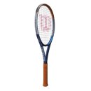 Wilson Clash 100 Roland Garros Tennisschläger - Racket 16x19 295g - Blau Grau