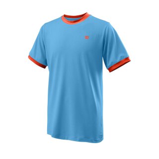 Wilson Competition Crew Shirt - Jugend - Blau Kinder Tennis Jungs Boys