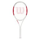Wilson Six.One Lite 102 Tennis Racket - 16x20 / 249g - White Red