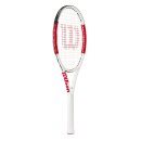 Wilson Six.One Lite 102 Tennisschläger - Racket 16x20 249g - Weiß Rot