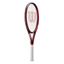 Wilson Triad Five Tennisschläger - Racket 16x20 249g - Weiß Rot -  Komfortschläger armschonend 3