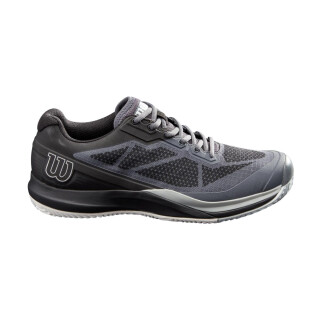 Wilson Rush Pro 3.5 Clay Sandplatz Tennis Schuhe - Herren - Grau Schwarz