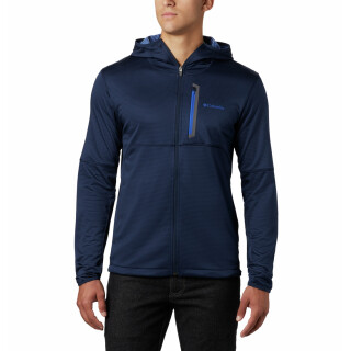 Columbia Tech Trail Full Zip Hoodie - Herren - M - Dunkelblau