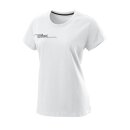 Wilson Team II Tech Shirt  - Tennis Shirt Damen - Weiß
