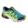 Salomon Speedcross Wasserdichte Trail Running Schuhe - Junior - Blau Grün Gelb
