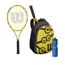 Wilson Minions 25 Kids Tennis Starter Kit - Racket,...