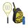 Wilson Minions 25 Junior Kit - Schl&auml;ger, Rucksack und Trinkflasche Kinder Tennis Set