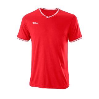 Wilson Team II V-Shirt - Herren - S - Rot