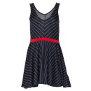 Fila Womens Tennis Dress Lottie - Peacoat Blue, White Stripe