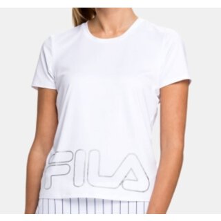 Fila T-Shirt Feliz - Tennis Shirt Damen - Weiß