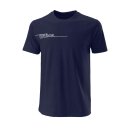 Wilson Team II Tech Shirt  f&uuml;r Herren - Navy Blau