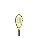 Wilson Minions Junior 17 Kids Tennis Racket - Yellow, Black