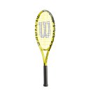 Wilson Minions Junior 25 Tennisschläger - Kinderschläger - Gelb/Schwarz