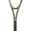 Wilson Blade 104 V8 Tennisschläger - Racket 16x19 290g - Metallic Grün Metallic Braun