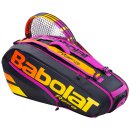 Babolat RH 6 Pure Aero Rafa Tennistasche Schwarz, Orange, Violett