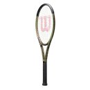 Wilson Blade 100L V8 Tennis Racket 2022 - 16x19 / 285g - Metallic Green, Metallic Brown