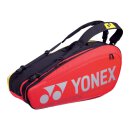 Yonex Pro Racquet Bag 6 - Tennistasche - Schl&auml;gertasche - Rot Silber 