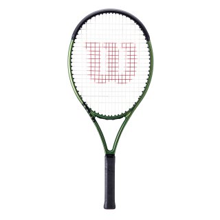 Wilson Blade 25 V8 Tennischl&auml;ger - Junior - Racket 16x19 245g- Metallic Gr&uuml;n