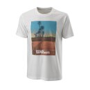 Wilson Scenic Tech Tee T-Shirt - Herren - White