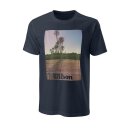 Wilson Scenic Tech Tee T-Shirt - Tennis Shirt Herren - Outer Space