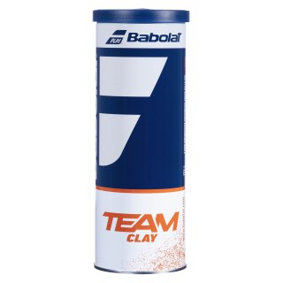 Babolat Team Clay X3 Tennisball Karton - 90 Tennisbälle - 30x3er Dose - Tour Pro Turnier Meisterschaftsball
