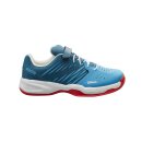 Wilson Kaos Kids 2.0 Tennis Shoes - Blue Coral White Fiesta
