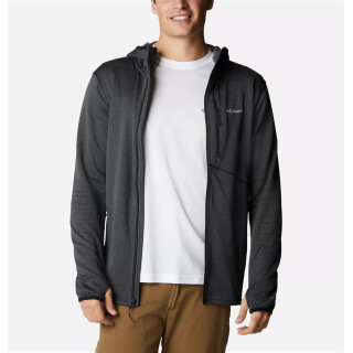 Columbia Park View Fleece Full Zip Hoodie Herren – Black Heather