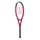 Wilson Clash 100 V2 Tennis Racket - 16x19 / 295g - Red Black