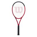 Wilson Clash 100L v2 Tennisschl&auml;ger - Racket 16x19 280g - Rot Schwarz