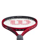 Wilson Clash 100L v2 Tennisschläger - Racket 16x19 280g - Rot Schwarz