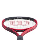 Wilson Clash 108 v2 Tennisschläger - Racket 16x19 280g - Rot Schwarz