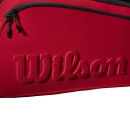 Wilson Super Tour Clash V2.0 Tennis Bag 6 Rackets - Red Black