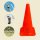 ProSportAustria Markierung Hütchen 15" - 38x21 cm - Orange - Kegel Pylonen Hütchen Cone