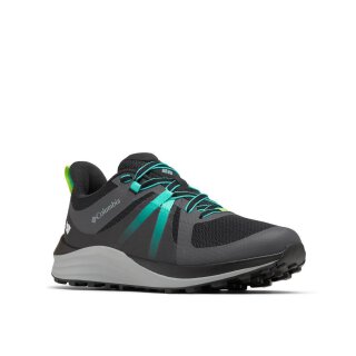 Columbia Escape Pursuit Outdry - Waterproof Hiking Shoes - Women - Black, Electric Turquoise