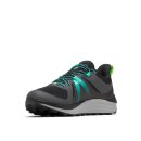Columbia Escape Pursuit Outdry - Waterproof Hiking Shoes - Women - Black, Electric Turquoise