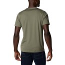 Columbia Zero Rules Short Sleeve Shirt - Men - Stone Green XL