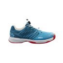 Wilson Kaos Junior 2.0 Tennis Shoes - Blue Coral, White, Fiesta