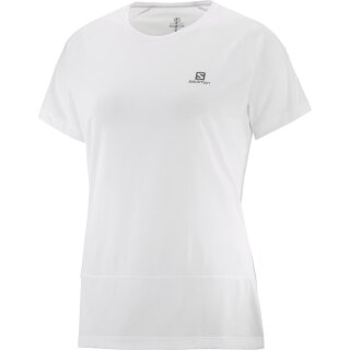 Salomon Cross Run T-Shirt - Kurzarmshirt - Damen - Weiß