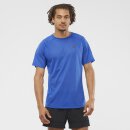 Salomon Cross Rebel T-Shirt - Mens Short Sleeve T-Shirt - Nautical Blue