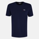 Fila Brod 2er Pack T-Shirts - Herren - Weiß/Dunkelblau